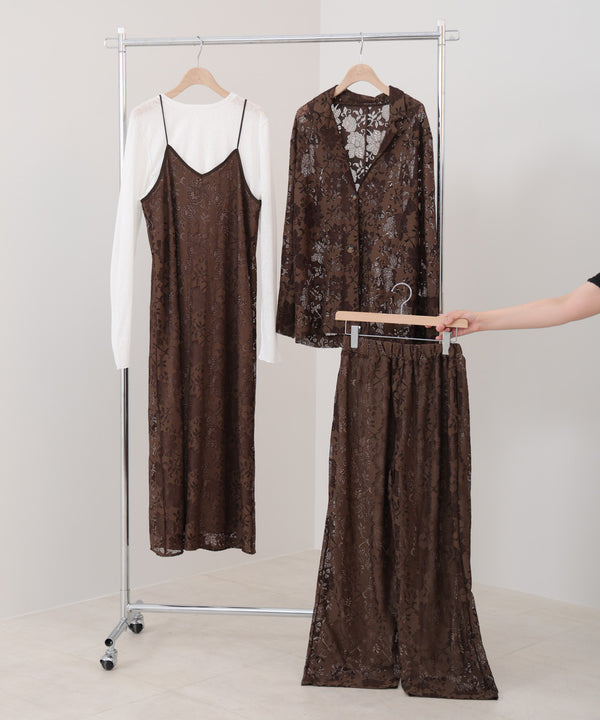 フラワーレースジャケット