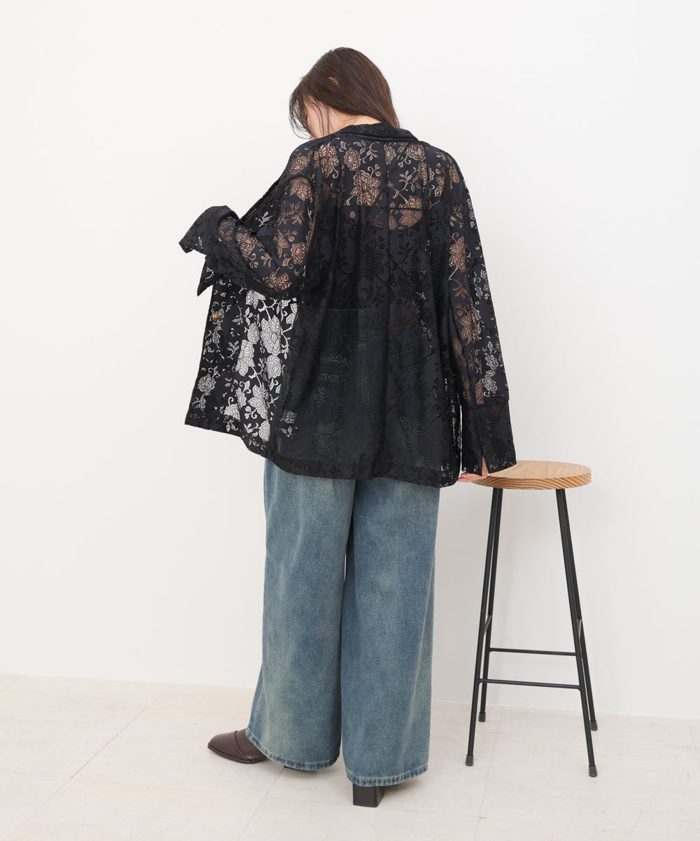 フラワーレースジャケット