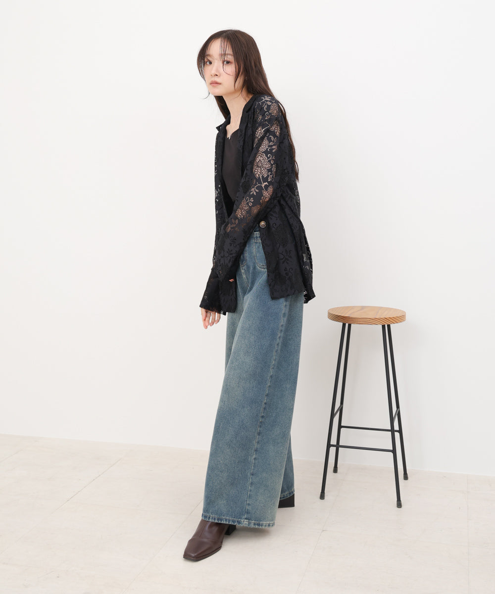 フラワーレースジャケット