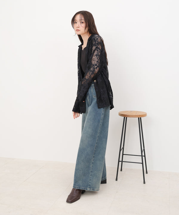 フラワーレースジャケット