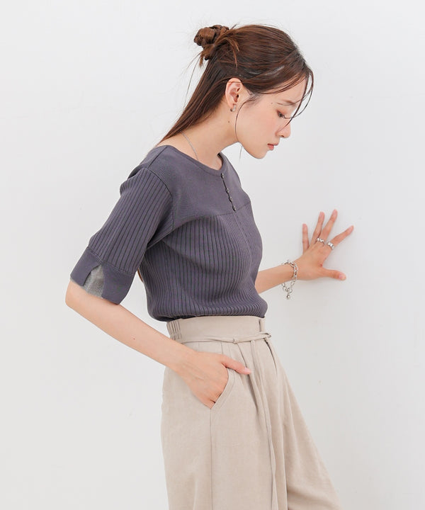 前後２ＷＡＹホールデザインニットトップス