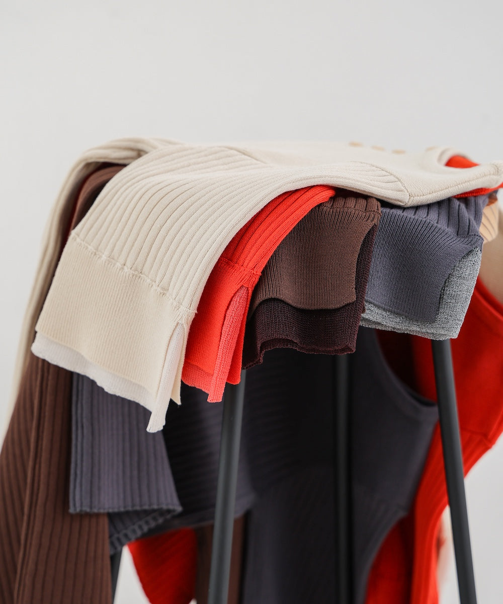 前後２ＷＡＹホールデザインニットトップス