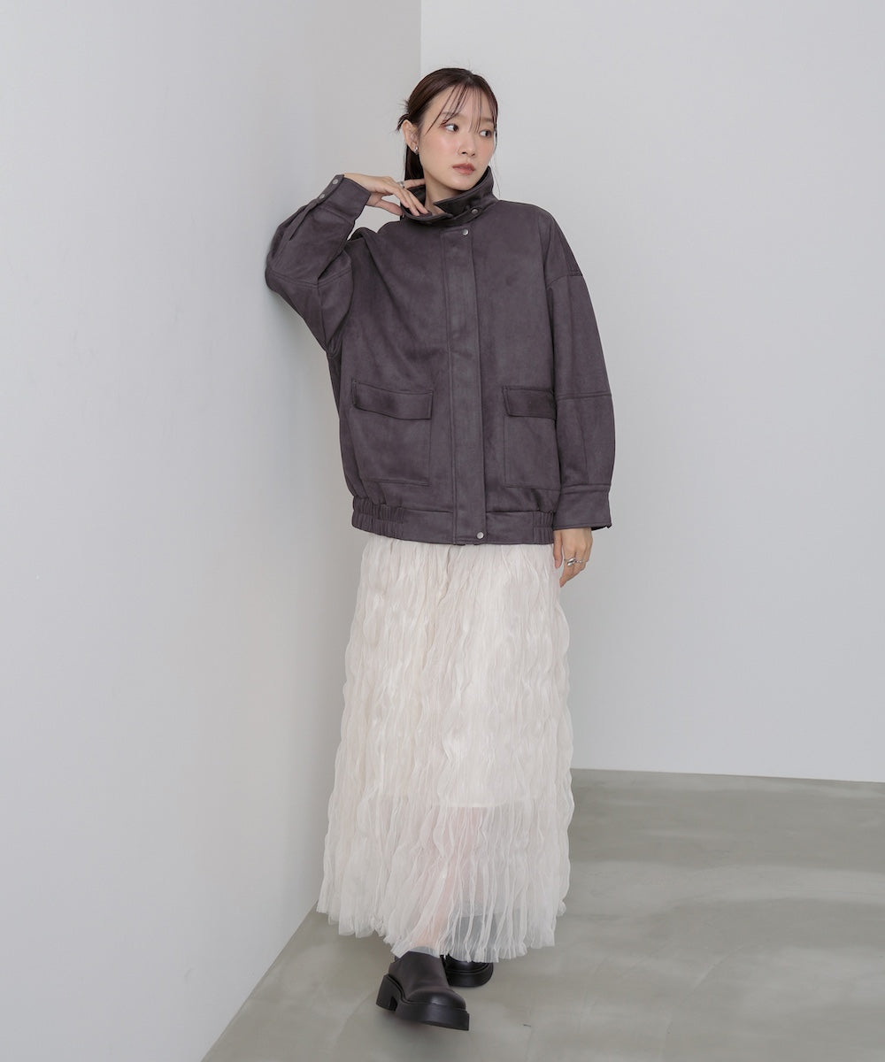 2wayオーバーブルゾンジャケット