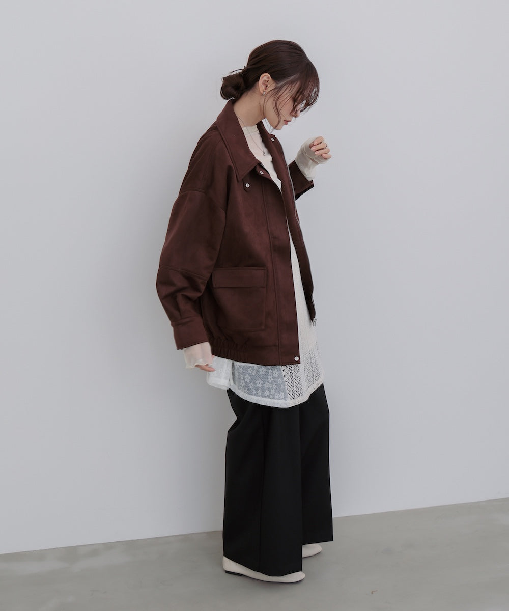 mon Sakata 高級リネンハーフコート ジャケット アシンメトリーポケット コットンナイロンベネシャンハーフコート｜BIGI online store