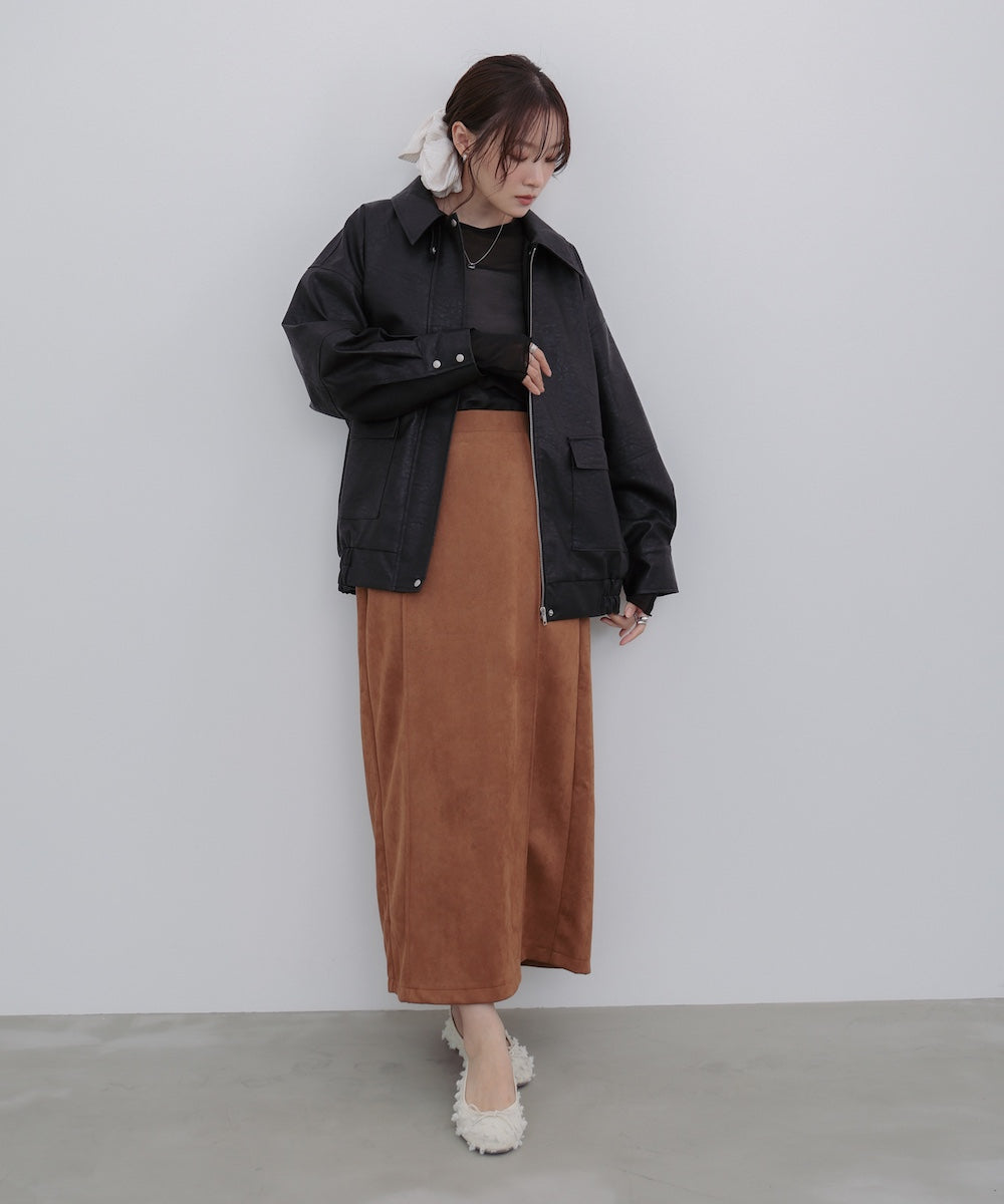 2wayオーバーブルゾンジャケット