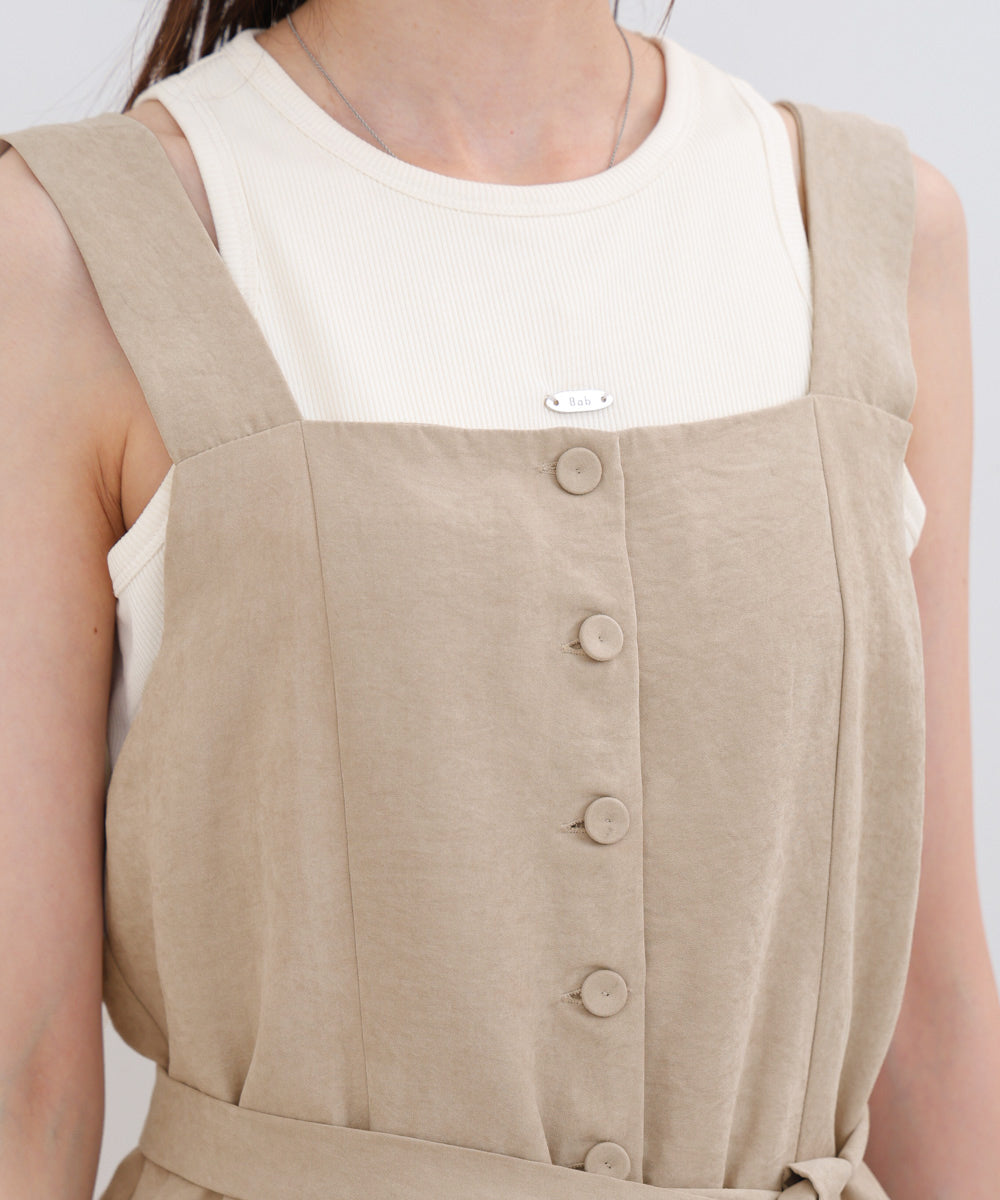 ピーチ起毛ベスト