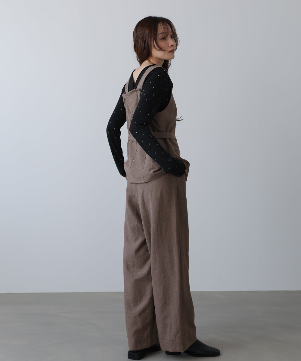 ピーチ起毛ベスト