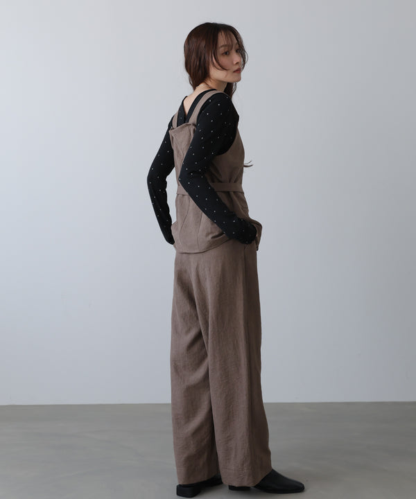 ピーチ起毛ベスト