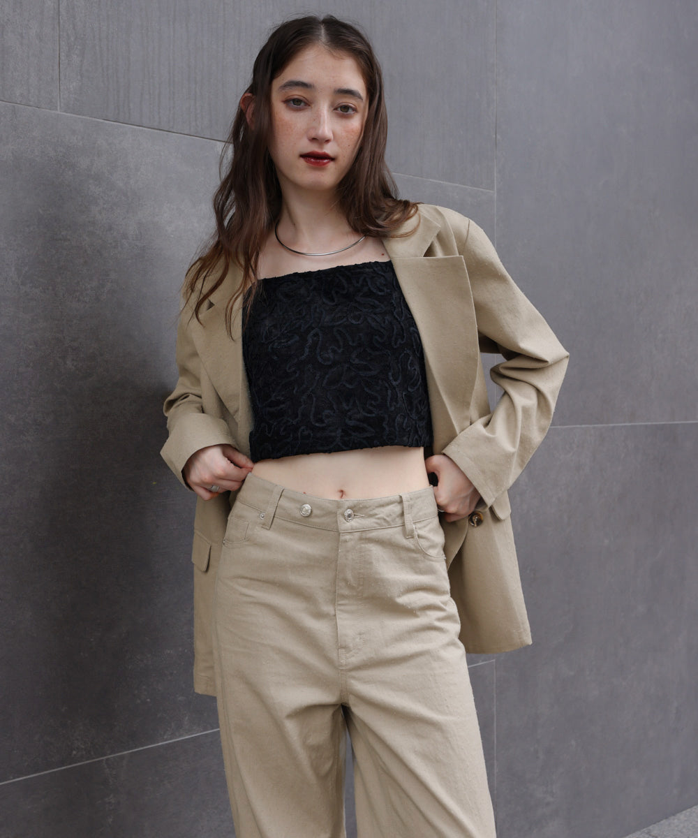 【セットアップ対応可】ドットダメージテーラードジャケット