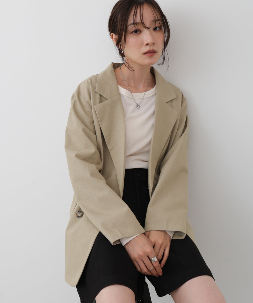 【セットアップ対応可】ドットダメージテーラードジャケット