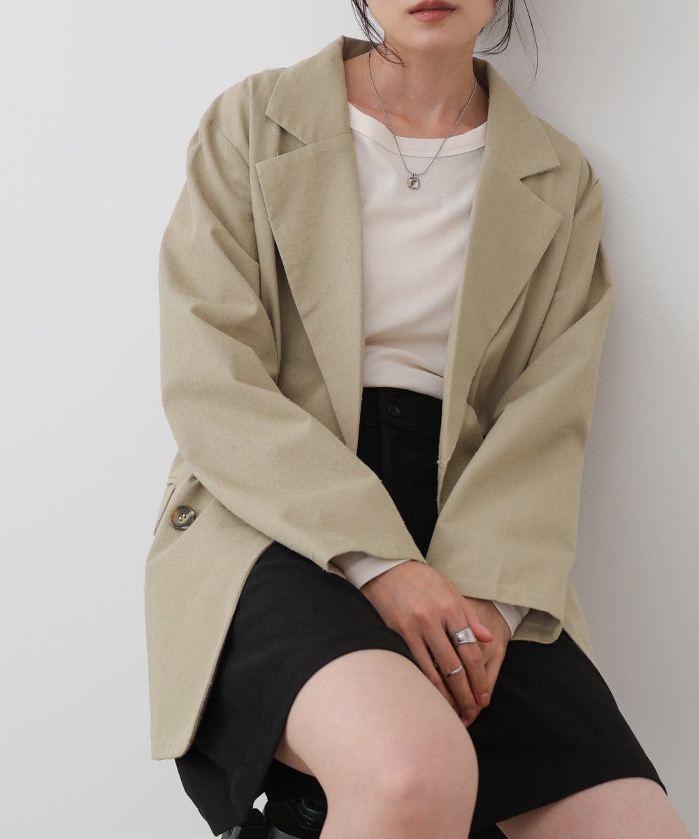 【セットアップ対応可】ドットダメージテーラードジャケット