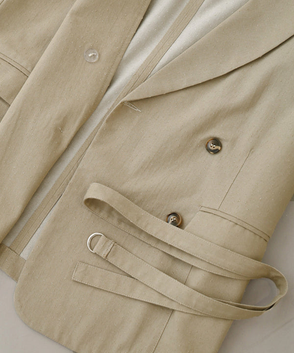 【セットアップ対応可】ドットダメージテーラードジャケット