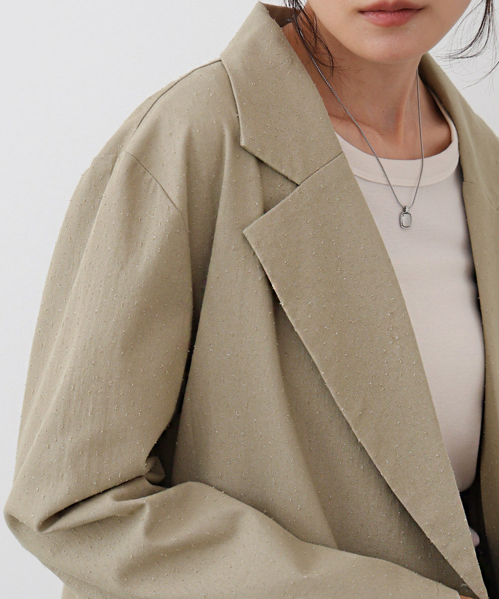 【セットアップ対応可】ドットダメージテーラードジャケット