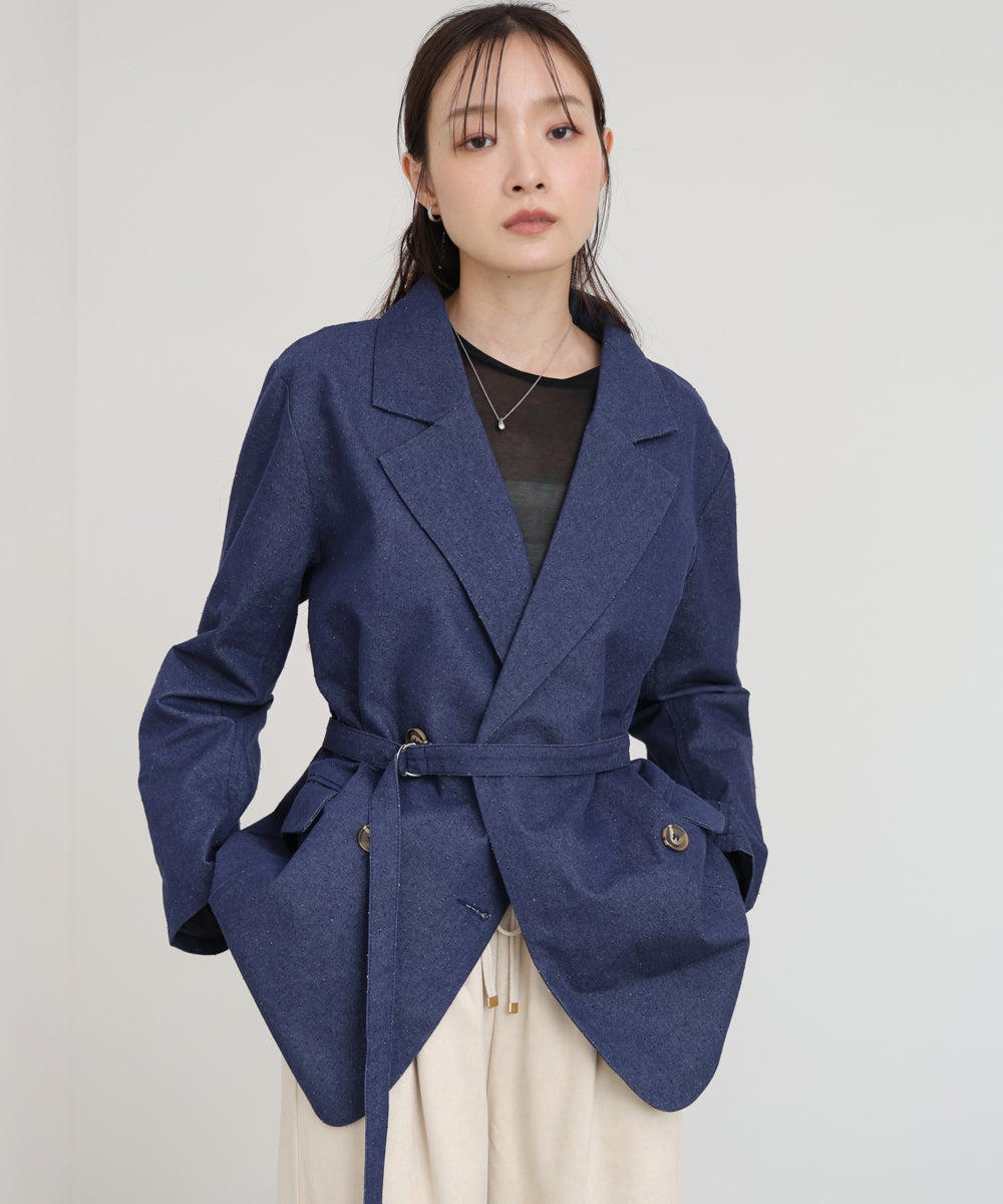 【セットアップ対応可】ドットダメージテーラードジャケット