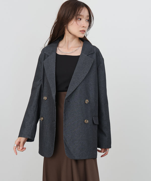 【セットアップ対応可】ドットダメージテーラードジャケット