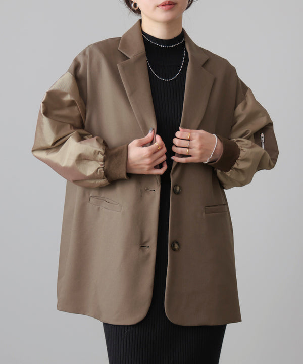 ミリタリーテーラードジャケット