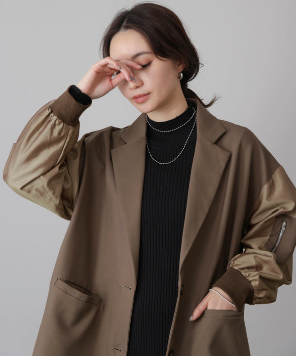 ミリタリーテーラードジャケット