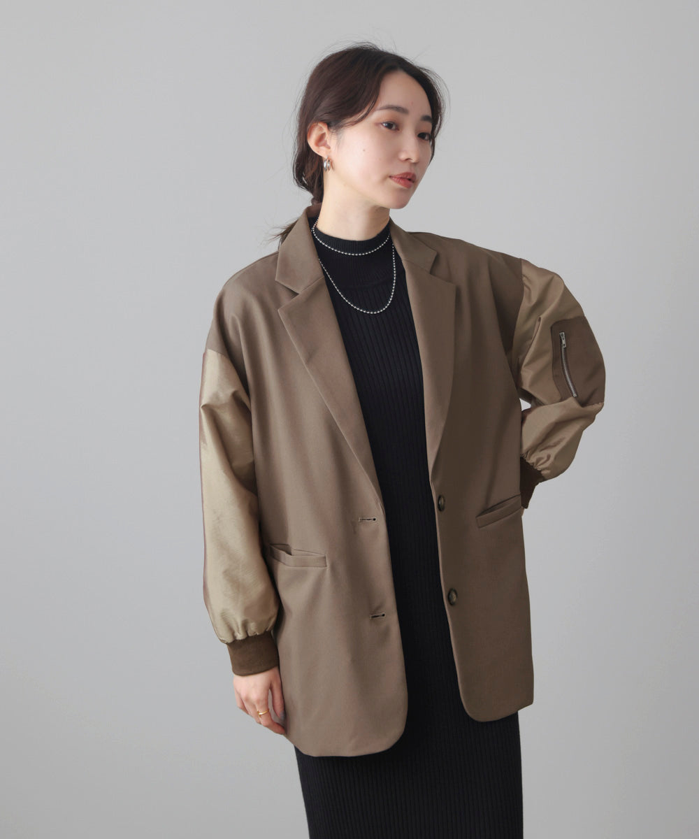 ミリタリーテーラードジャケット