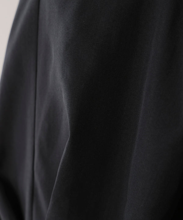 麻ライクキータックブラウス