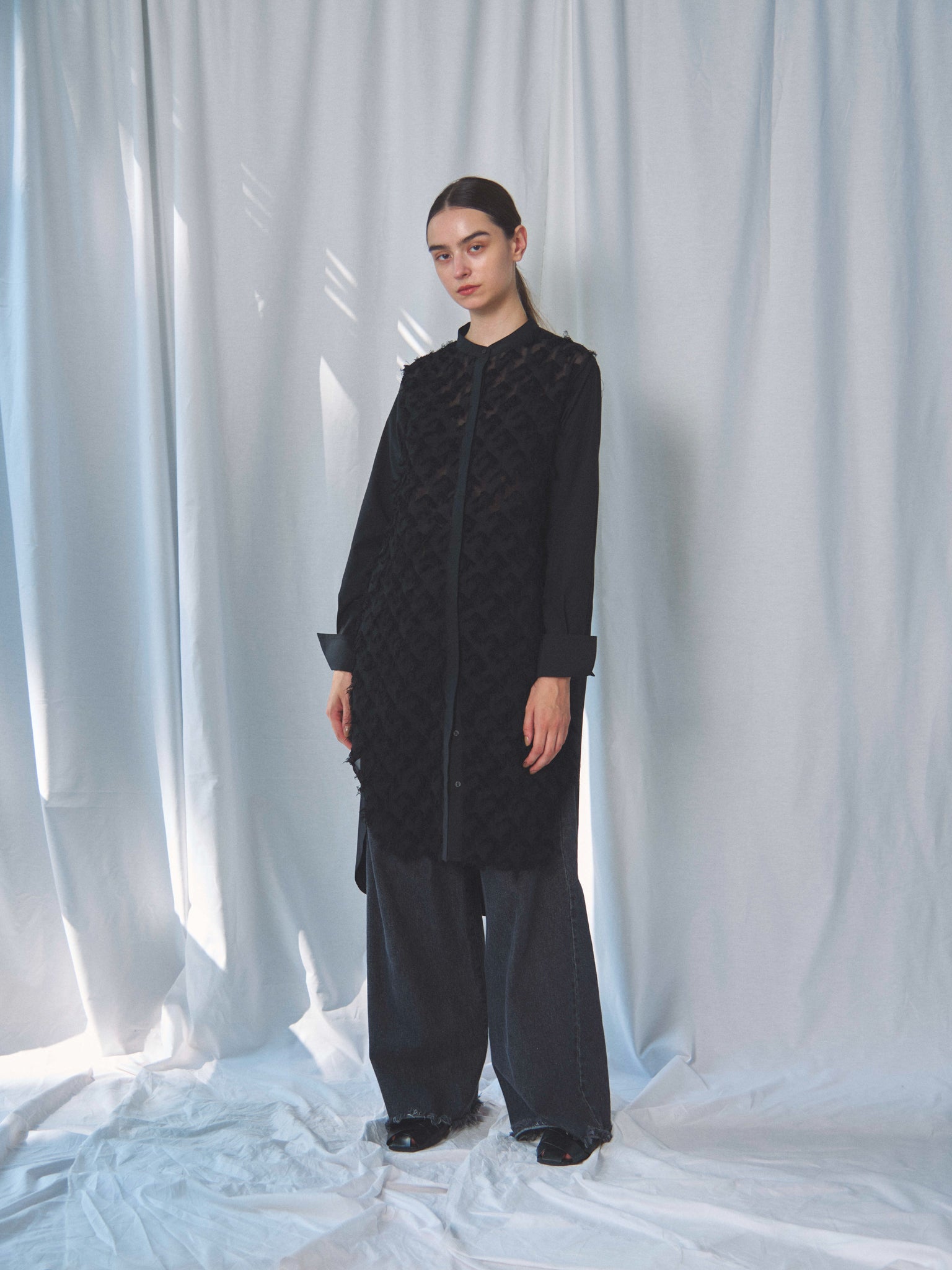 JACQUARD SHIRT(ｼﾞｬｶﾞｰﾄﾞｼｬﾂ)