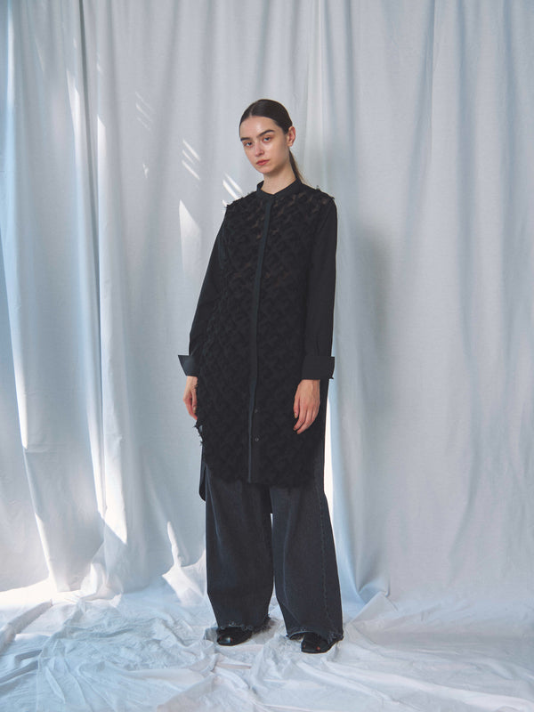JACQUARD SHIRT(ｼﾞｬｶﾞｰﾄﾞｼｬﾂ)