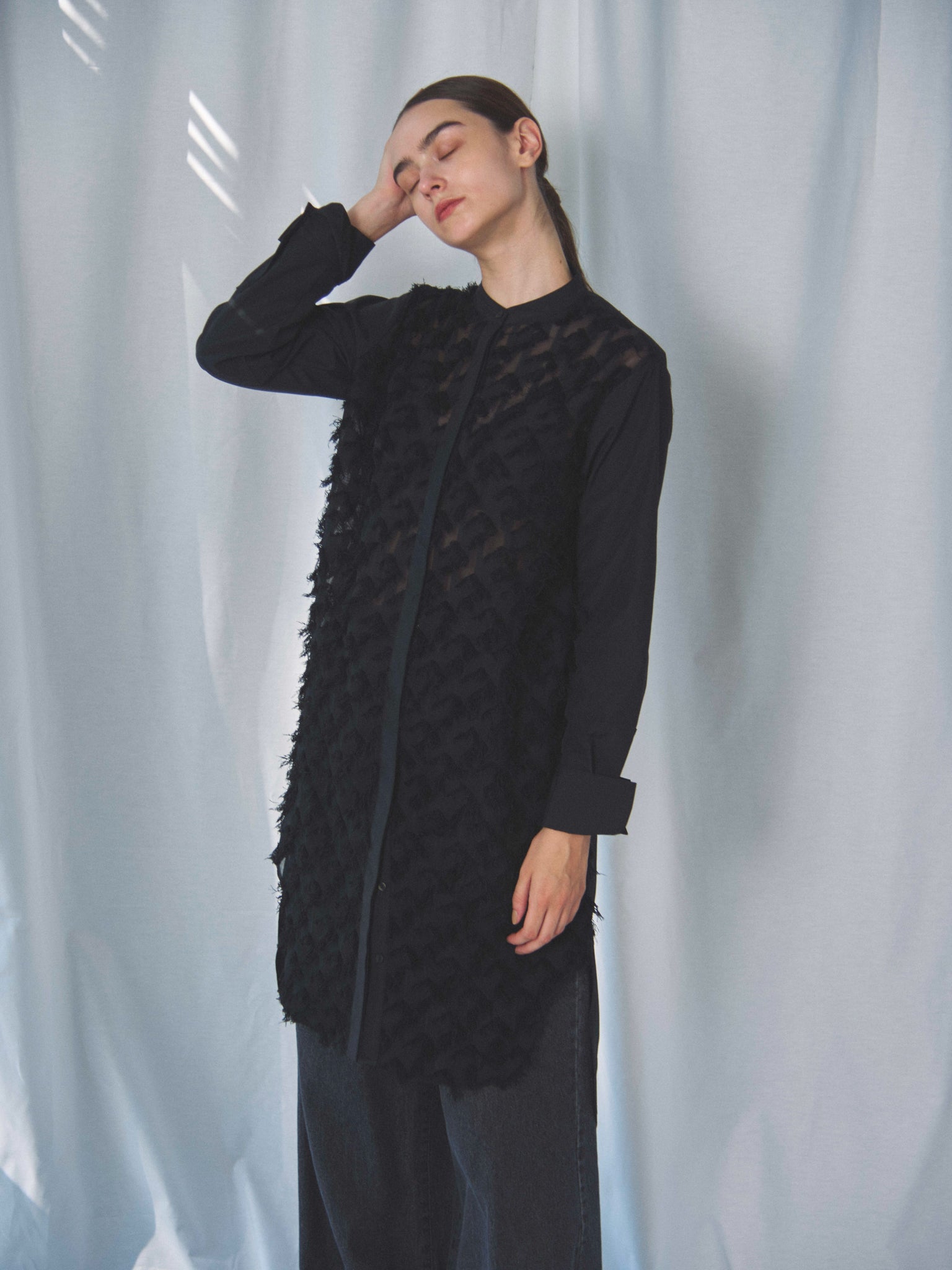 JACQUARD SHIRT(ｼﾞｬｶﾞｰﾄﾞｼｬﾂ)