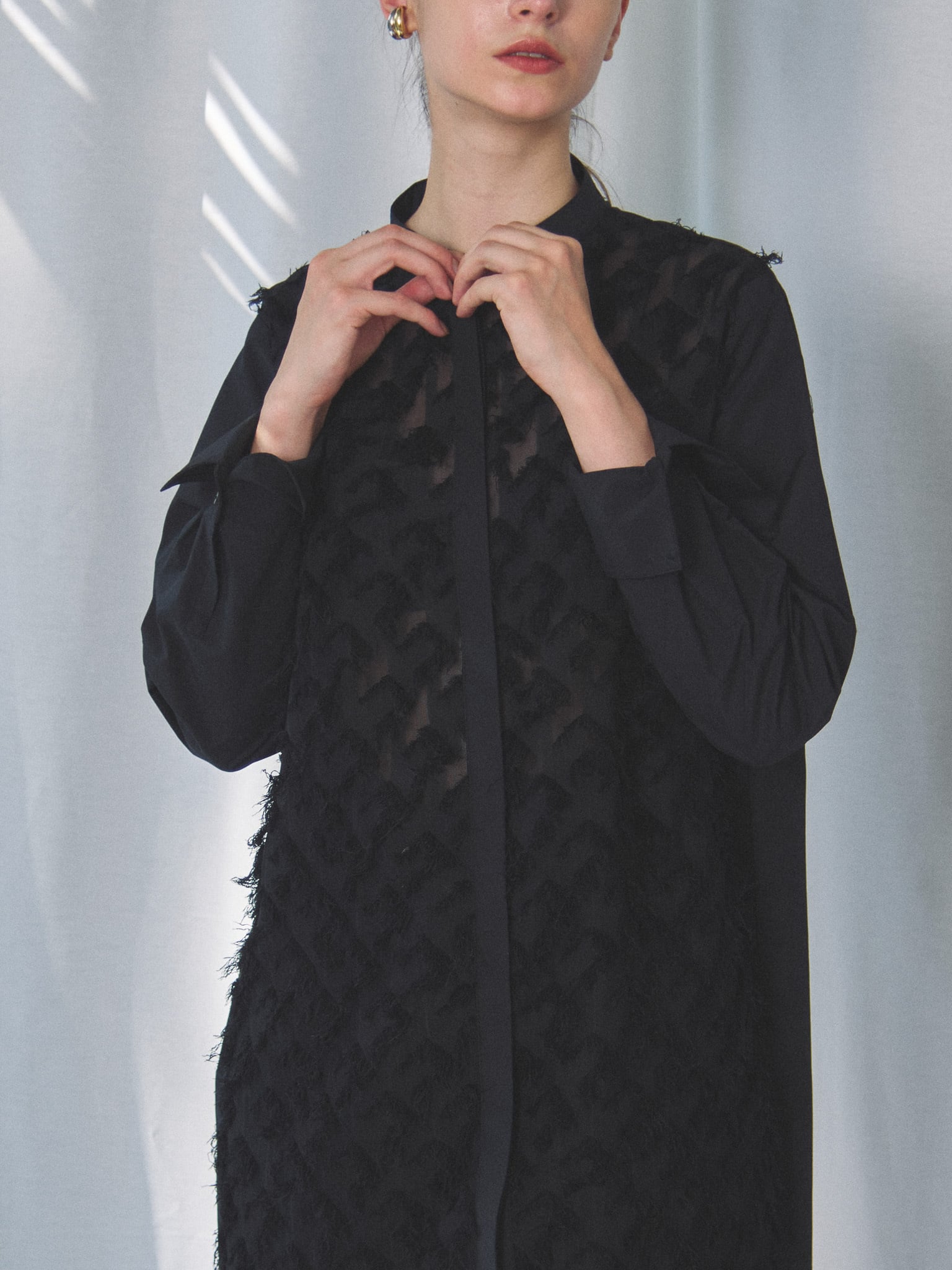 JACQUARD SHIRT(ｼﾞｬｶﾞｰﾄﾞｼｬﾂ)