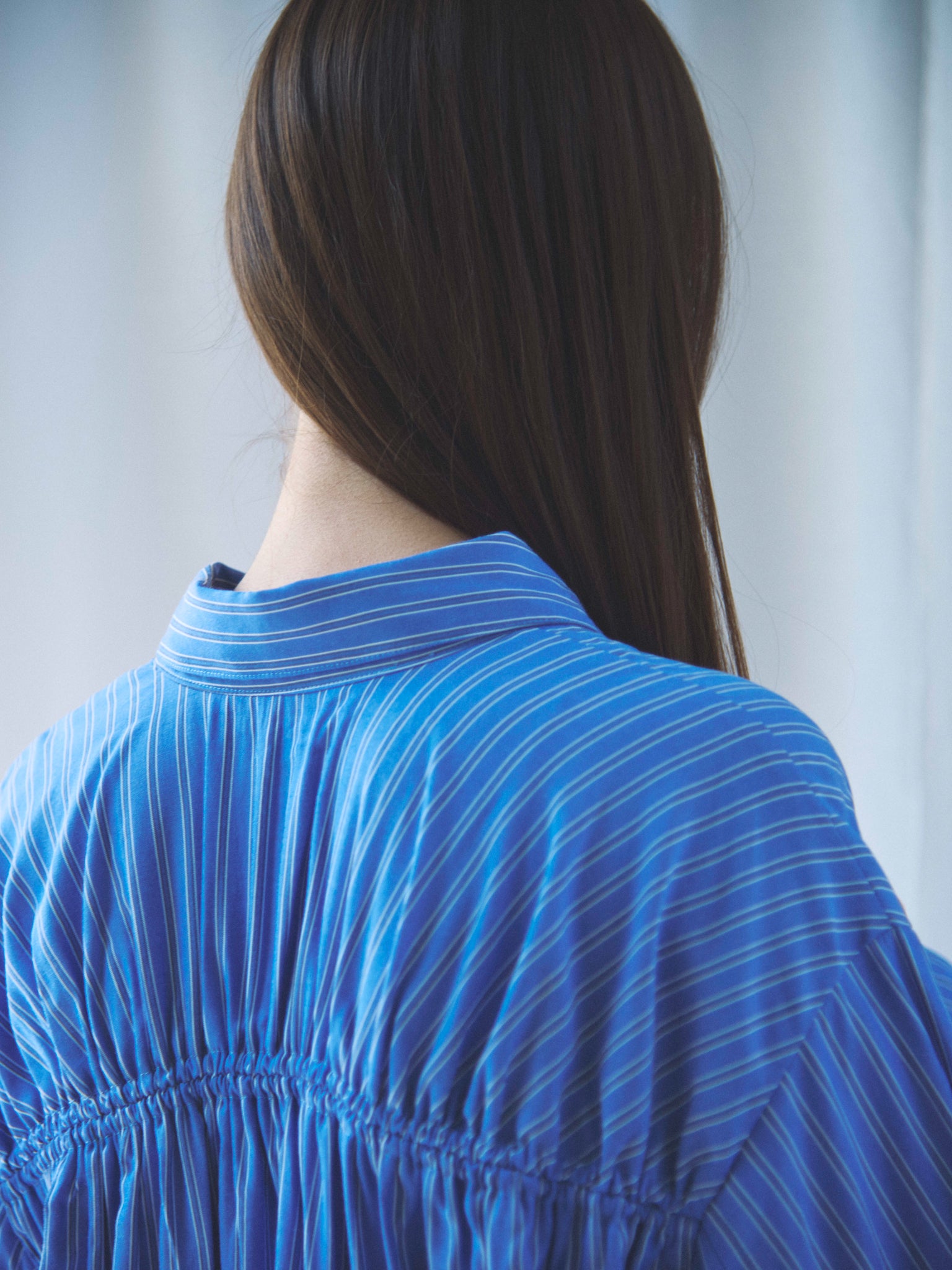 STRIPED SHIRT OP(ｽﾄﾗｲﾌﾟｼｬﾂﾜﾝﾋﾟｰｽ)