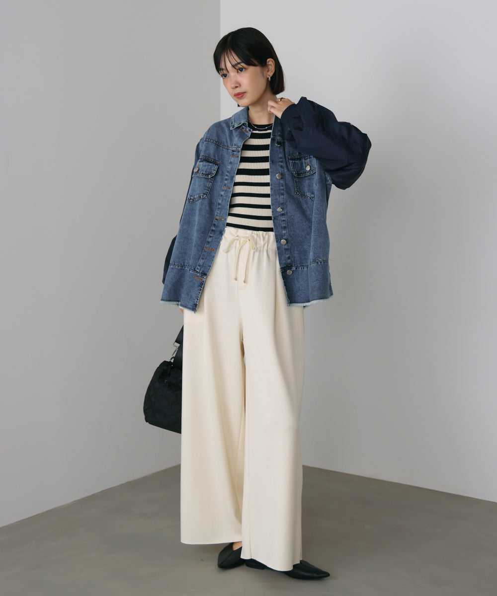 コンフォータブルエアーラウンドネックプルオーバー