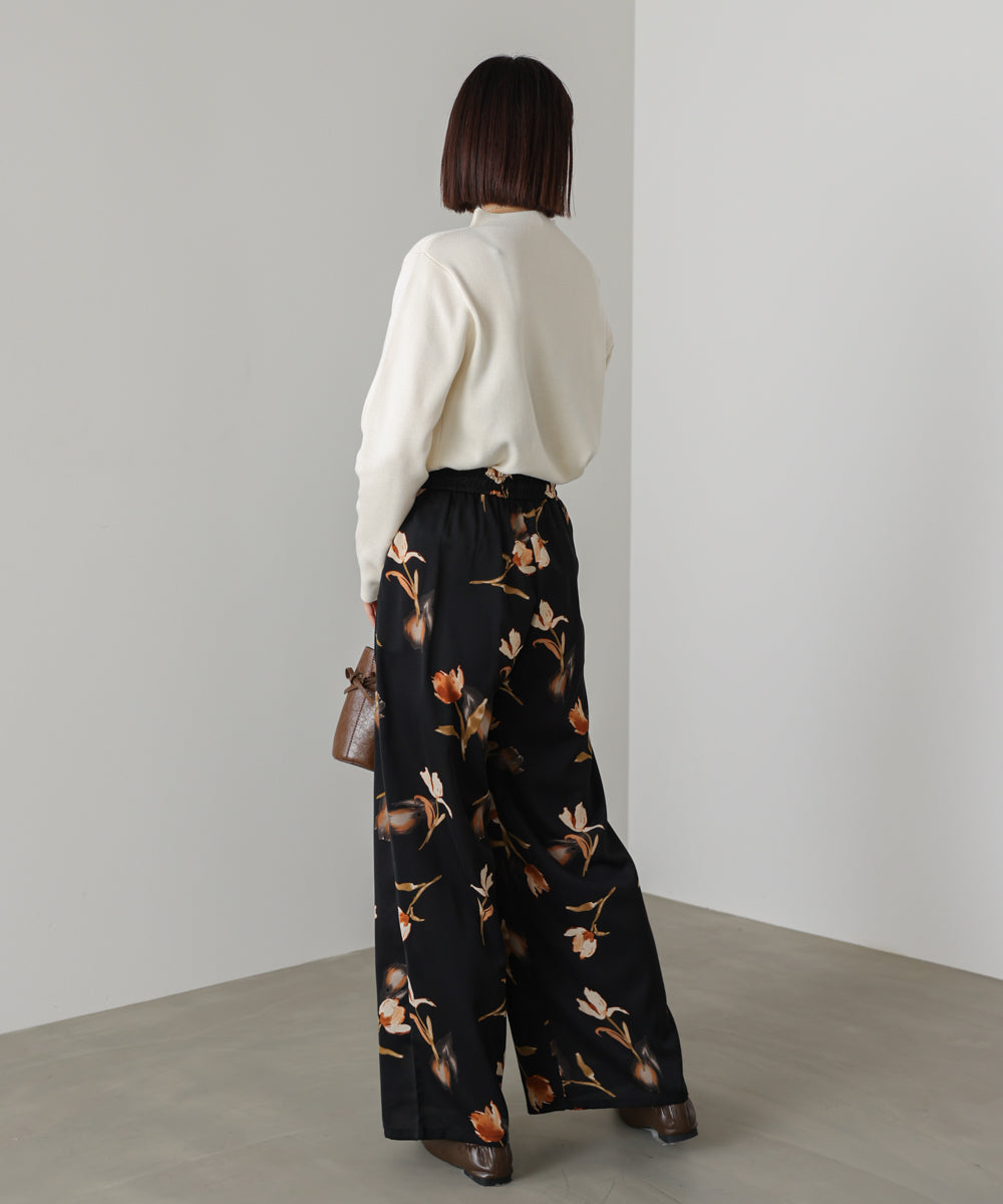 【新色追加】ハイネック総針ニット