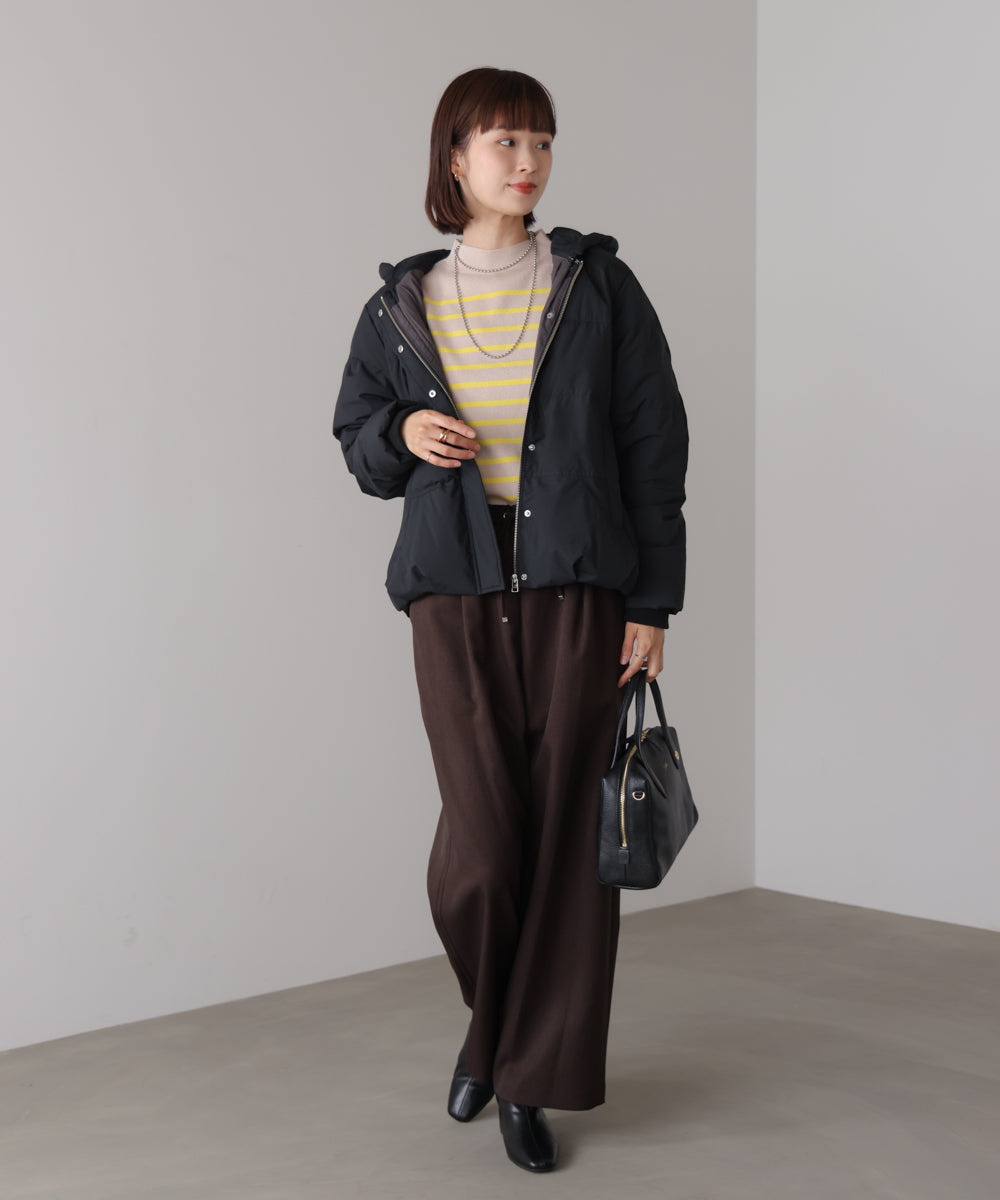 【新色追加】ハイネック総針ニット