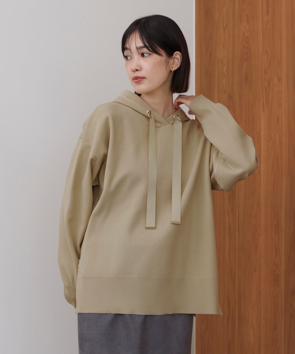 BORNELLO CUCINELLI フード付きニットパーカー Brunello Cucinelli ニットパーカー | ブルー | FARFETCH JP