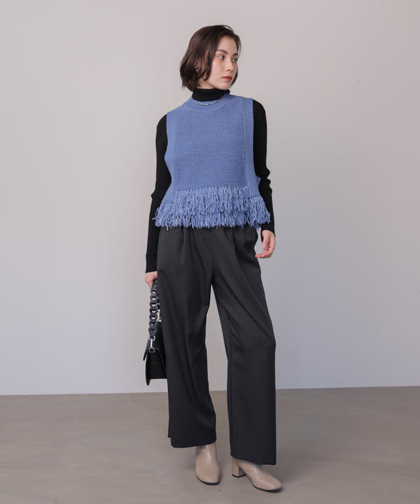 【新色追加】フェザーヤーンニットベスト