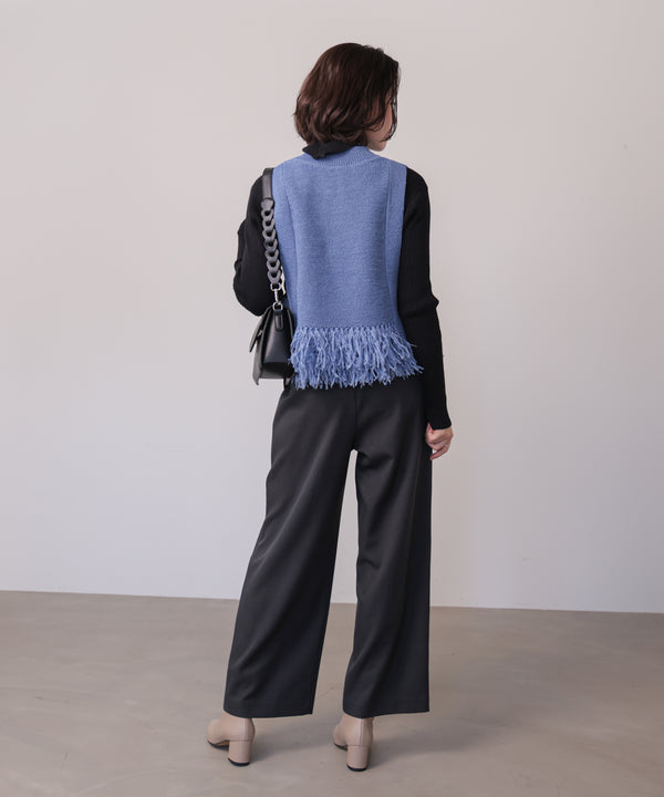 【新色追加】フェザーヤーンニットベスト