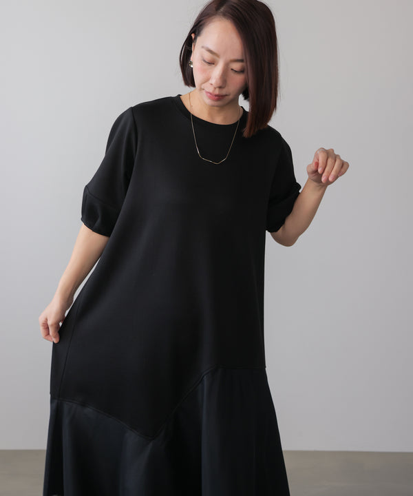 パウンドストレッチメッシュワンピース