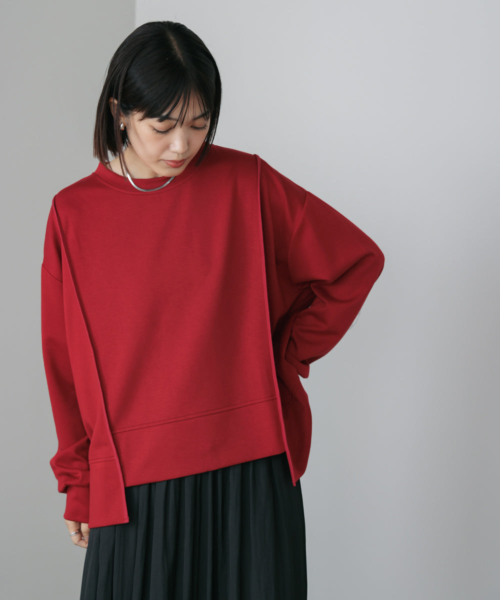 パウンドストレッチバックＺｉｐプルオーバー
