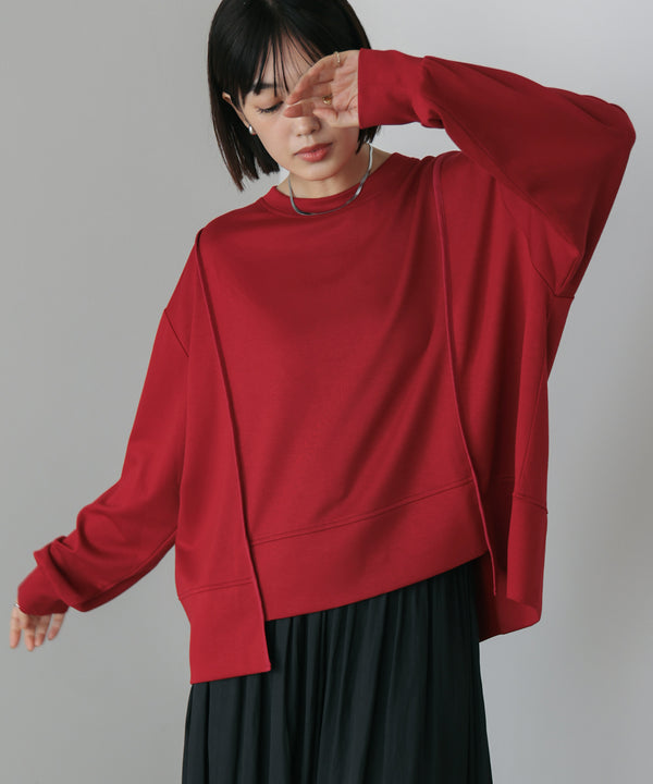 パウンドストレッチバックＺｉｐプルオーバー
