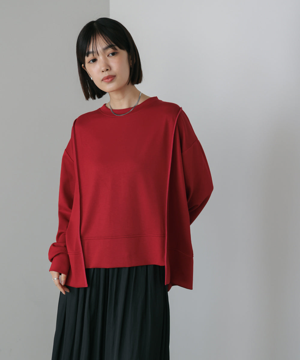 パウンドストレッチバックＺｉｐプルオーバー