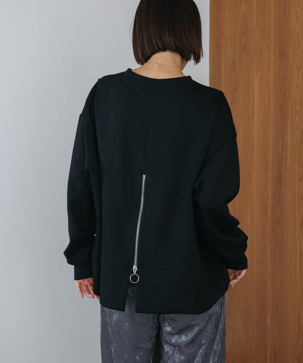 パウンドストレッチバックＺｉｐプルオーバー