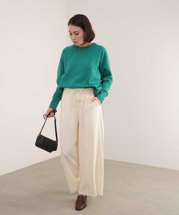 パウンドストレッチセミワイドパンツ