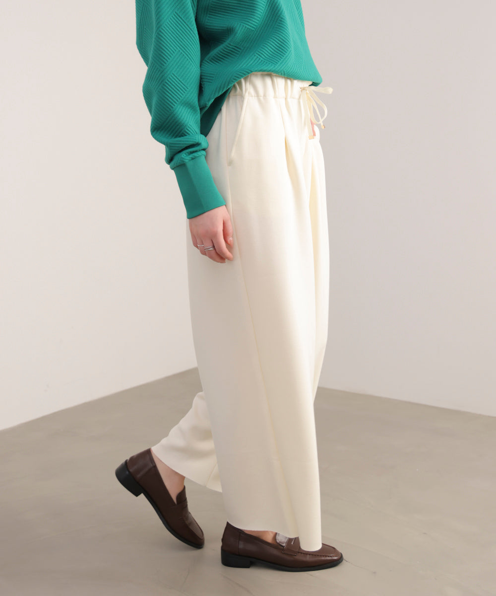 パウンドストレッチセミワイドパンツ