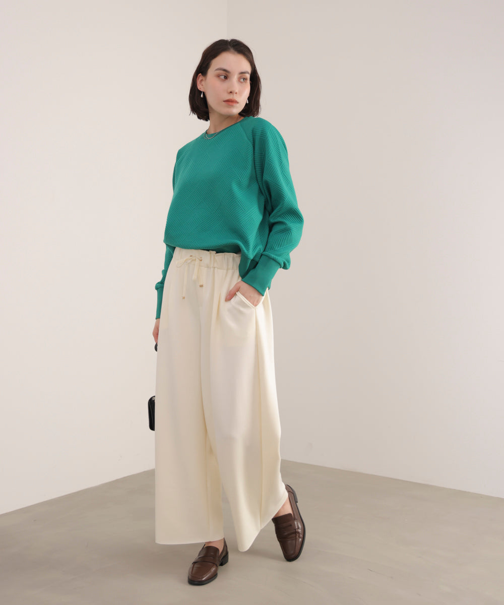 パウンドストレッチセミワイドパンツ