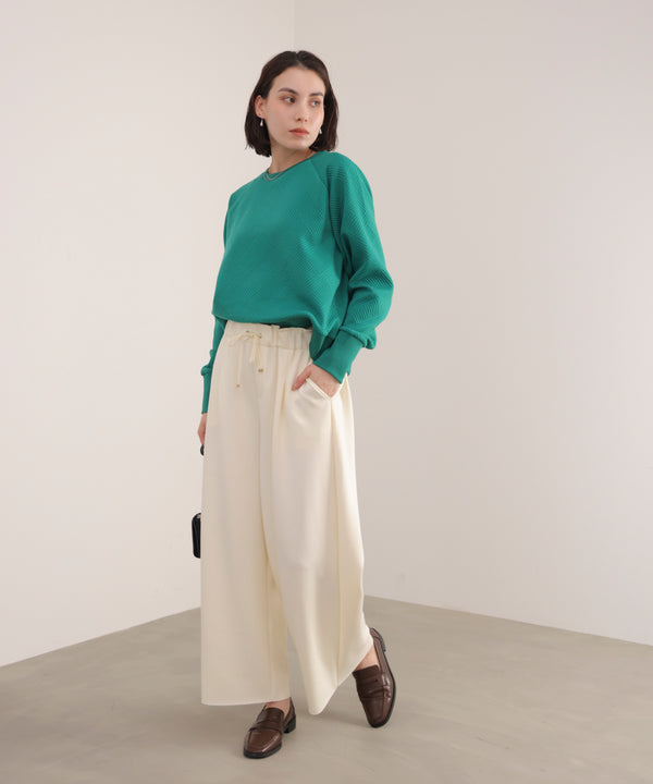 パウンドストレッチセミワイドパンツ