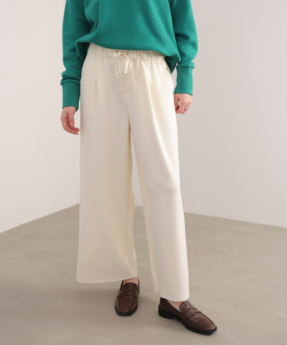パウンドストレッチセミワイドパンツ