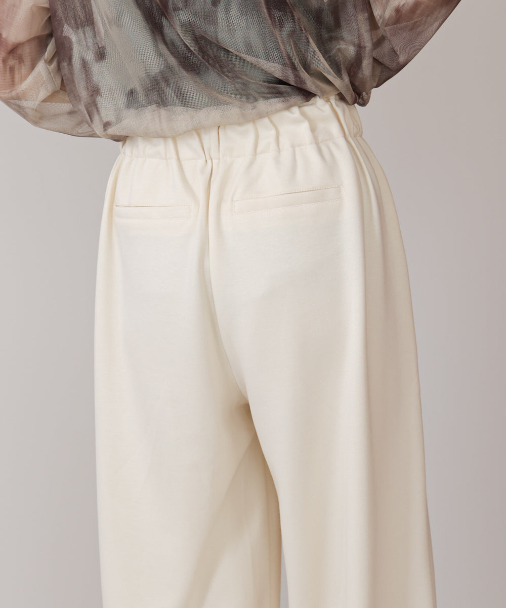 パウンドストレッチセミワイドパンツ［OLIVE/REDは11/26発送予定］