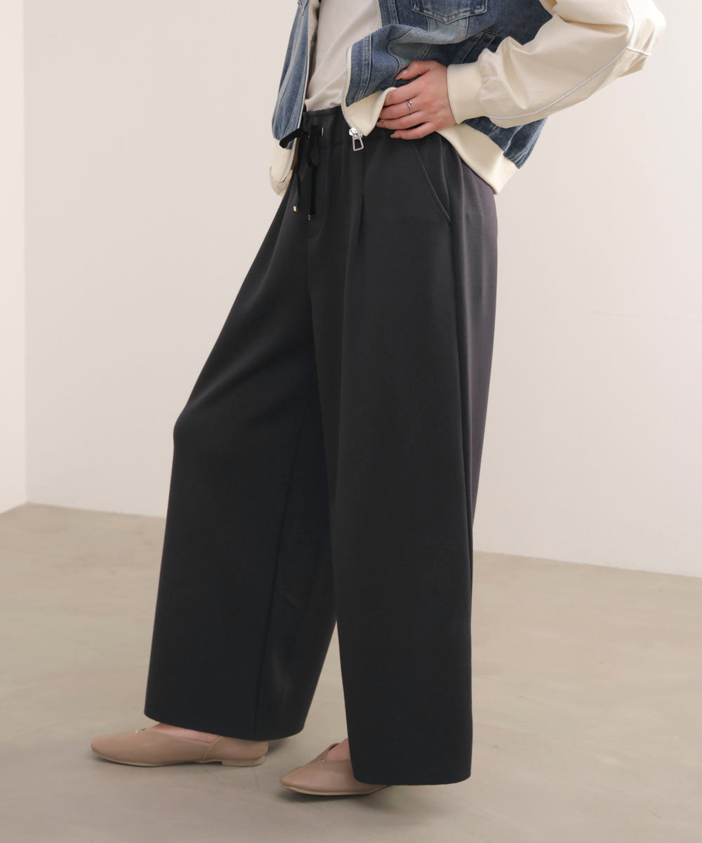 パウンドストレッチセミワイドパンツ