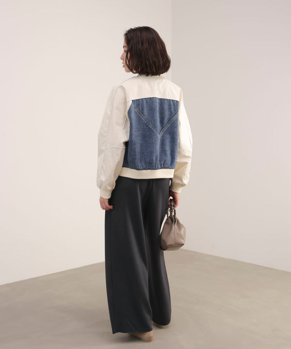 パウンドストレッチセミワイドパンツ