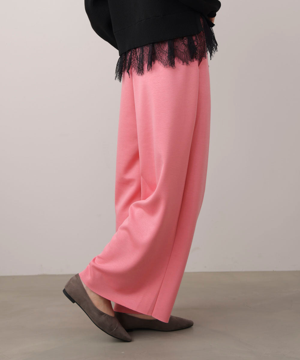 パウンドストレッチセミワイドパンツ