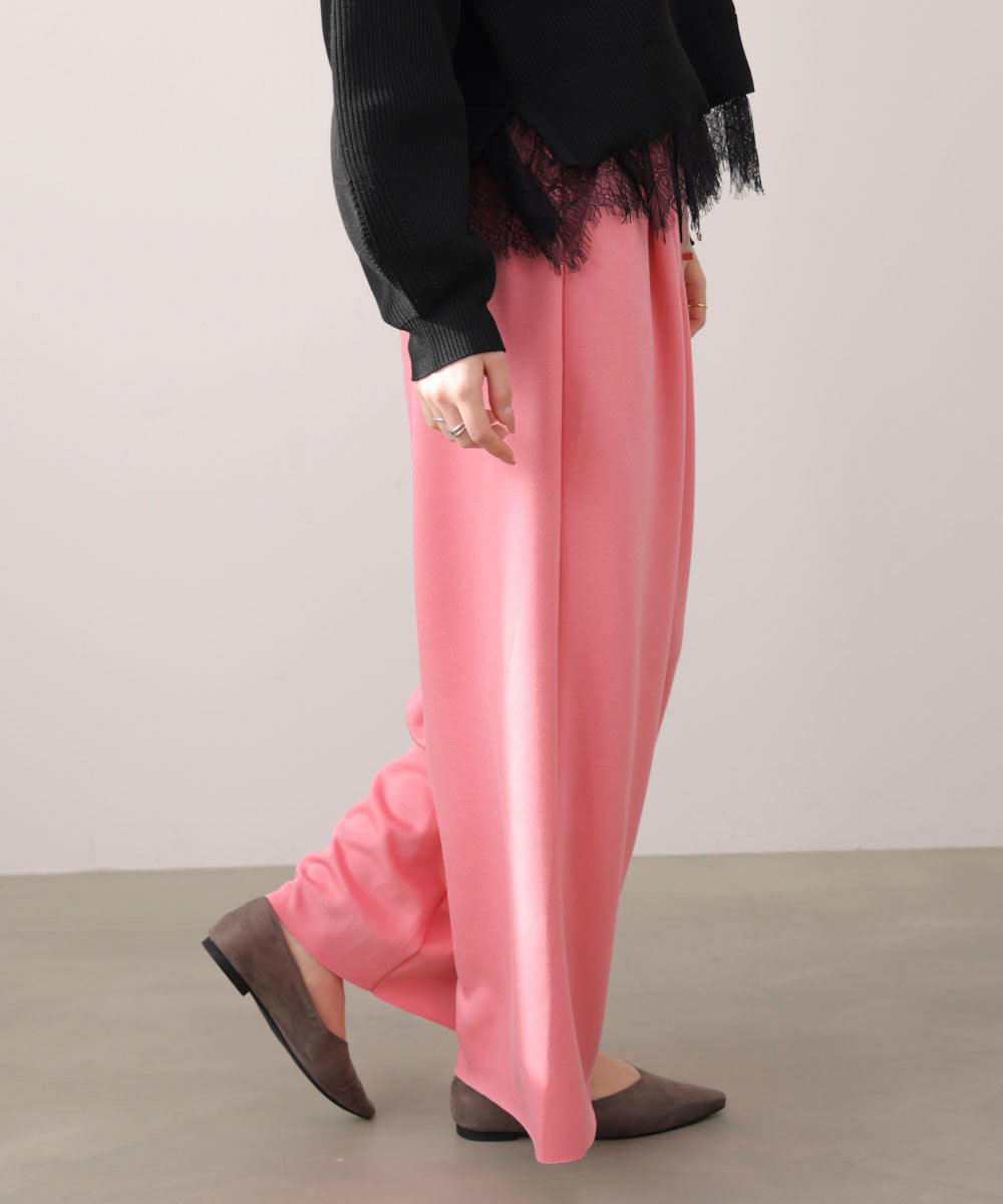 パウンドストレッチセミワイドパンツ