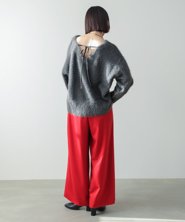 パウンドストレッチセミワイドパンツ